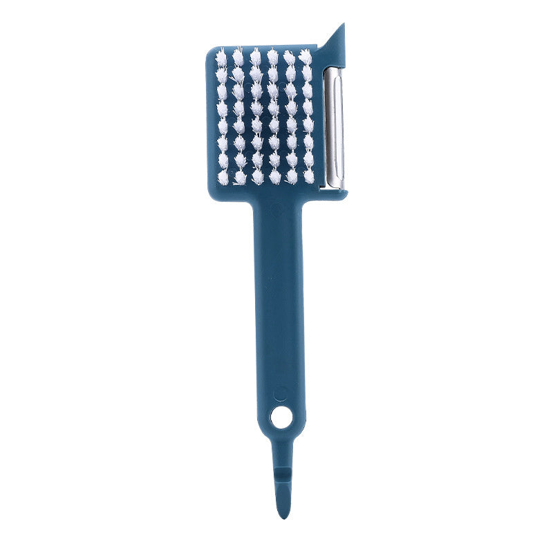 5-in-1 Multipurpose Potato Scrub Brush navy-blue by HitMyNeed