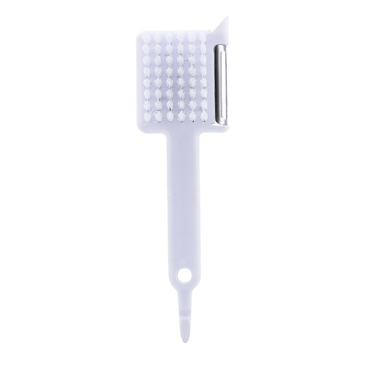5-in-1 Multipurpose Potato Scrub Brush white by HitMyNeed