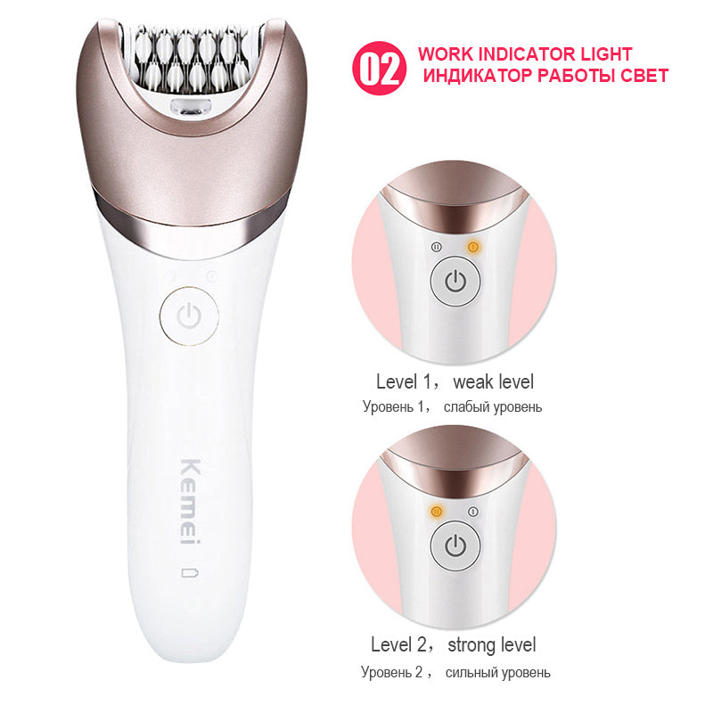5-in-1 Rechargeable Hair Removal Epilator by HitMyNeed