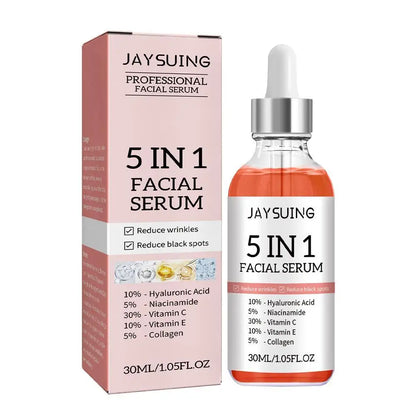 5-in-1 Vitamin C & Hyaluronic Acid Firming Face Serum by HitMyNeed
