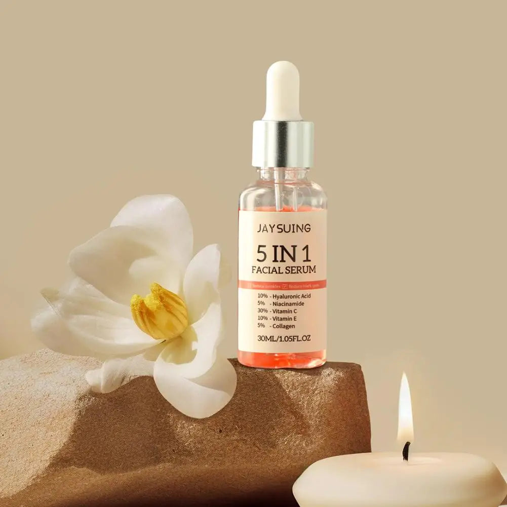 5-in-1 Vitamin C & Hyaluronic Acid Firming Face Serum by HitMyNeed