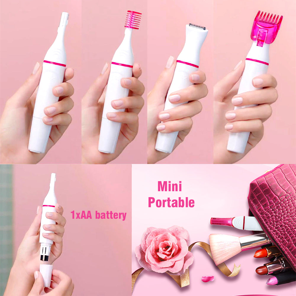 5-in-1 Women's Epilator and Rechargeable Shaver by HitMyNeed