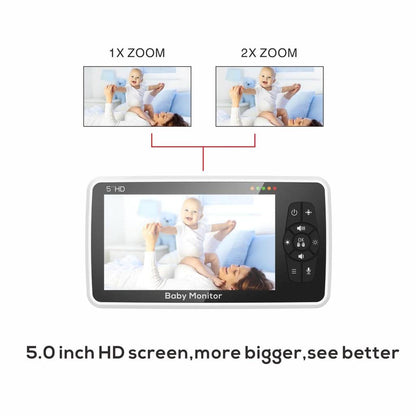 5-Inch Video Baby Monitor with Camera & 2-Way Audio by HitMyNeed