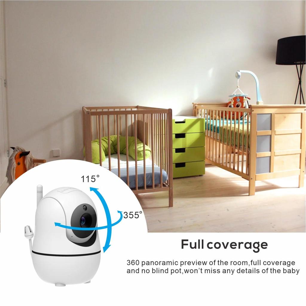 5-Inch Video Baby Monitor with Camera & 2-Way Audio by HitMyNeed