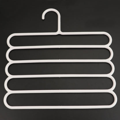 5-Layer Multifunction Pants Hanger Organizer by HitMyNeed