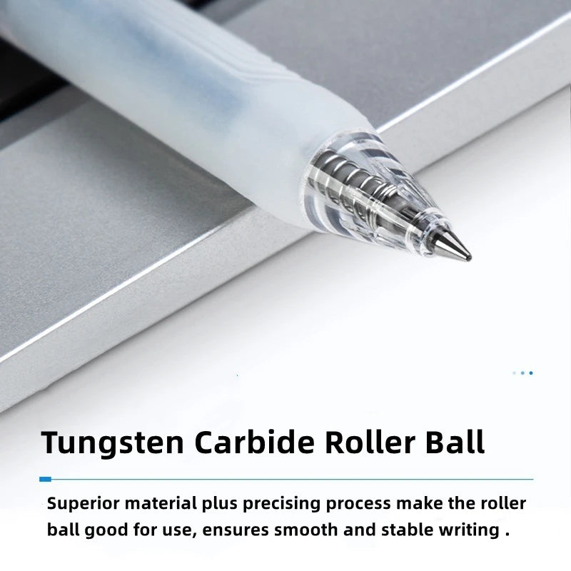 5-Pack Retractable 0.5 mm Gel Pens with Refills by HitMyNeed