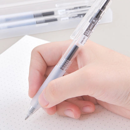 5-Pack Retractable 0.5 mm Gel Pens with Refills by HitMyNeed