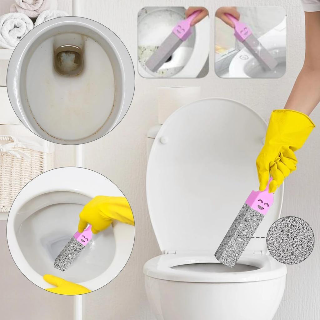 5 PCS Pumice Toilet & Bathroom Cleaning Stick Set by HitMyNeed