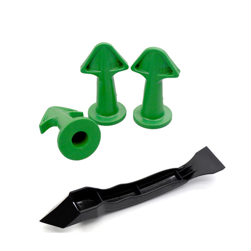 5-Piece Caulk Nozzle & Scraper Finishing Tool Set by HitMyNeed