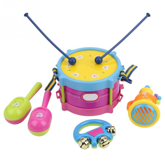 5-Piece Kids Toy Percussion Instrument Set by HitMyNeed