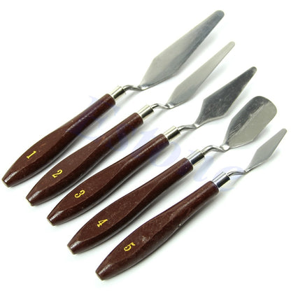 5-Piece Paint Spatula Artist Knife Set by HitMyNeed