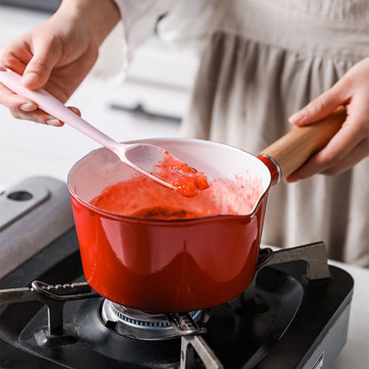 5-Piece Silicone and Wood Kitchen Utensil Set by HitMyNeed