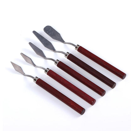 5-Piece Stainless Steel Palette Knife Set by HitMyNeed