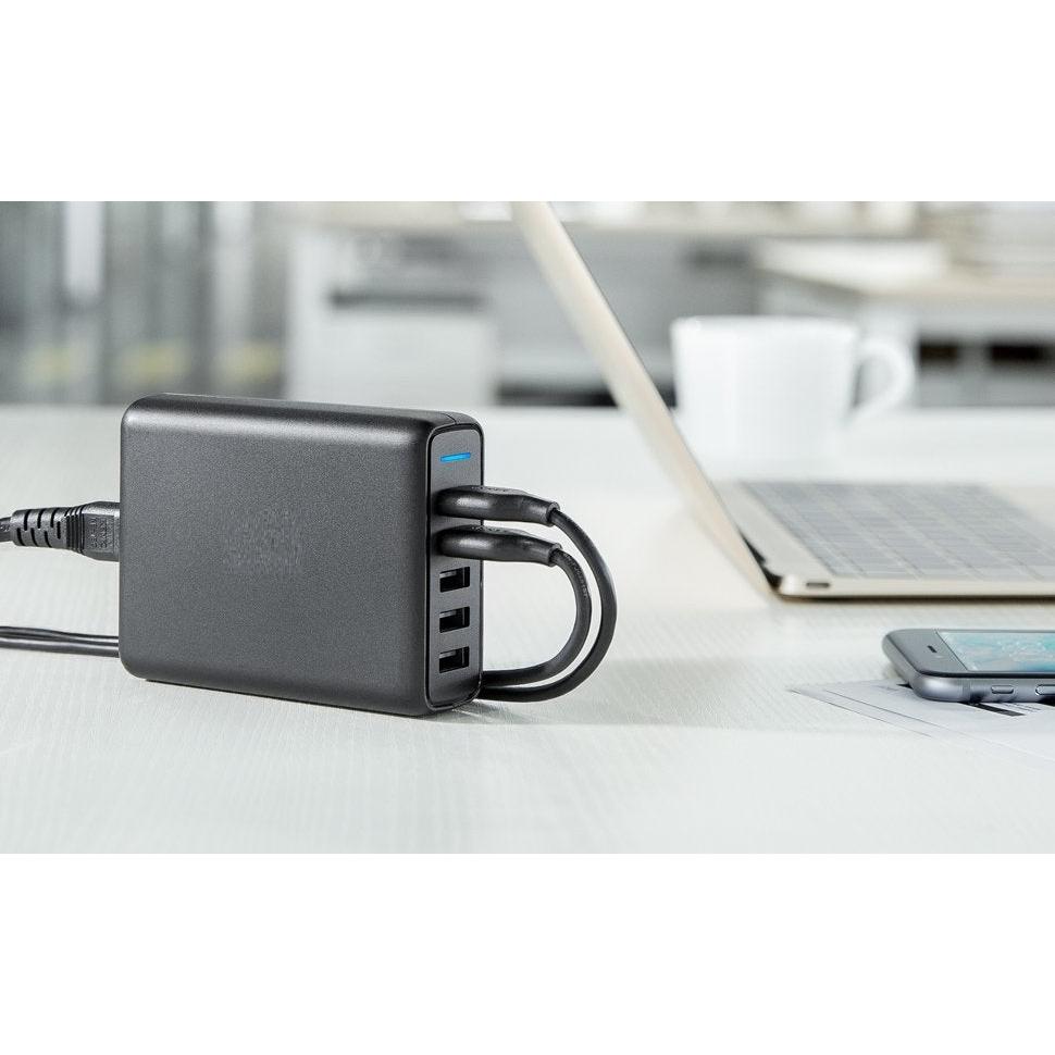 5 Port USB Desktop Charger with Fast Charging by HitMyNeed