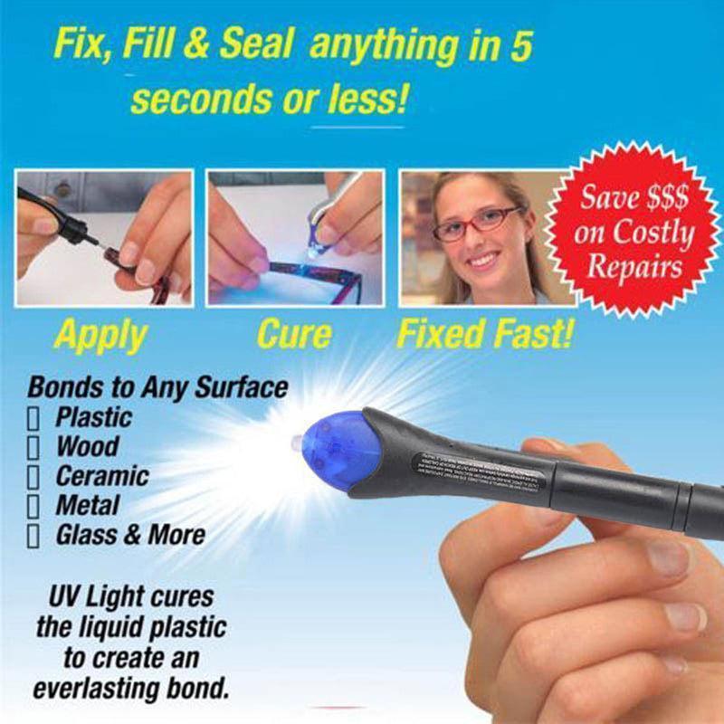 5 Second UV Glue Pen for Fast Repairs by HitMyNeed