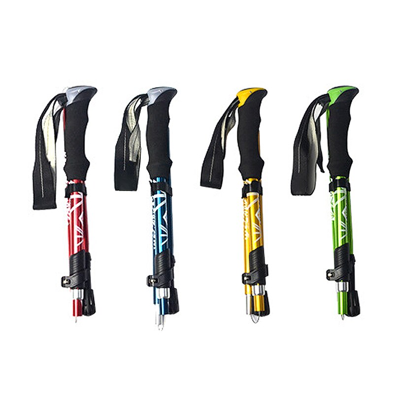 5-Section Folding Telescopic Trekking Pole 130cm by HitMyNeed