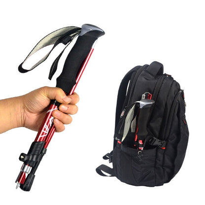 5-Section Folding Trekking Pole, Adjustable 107-125cm by HitMyNeed
