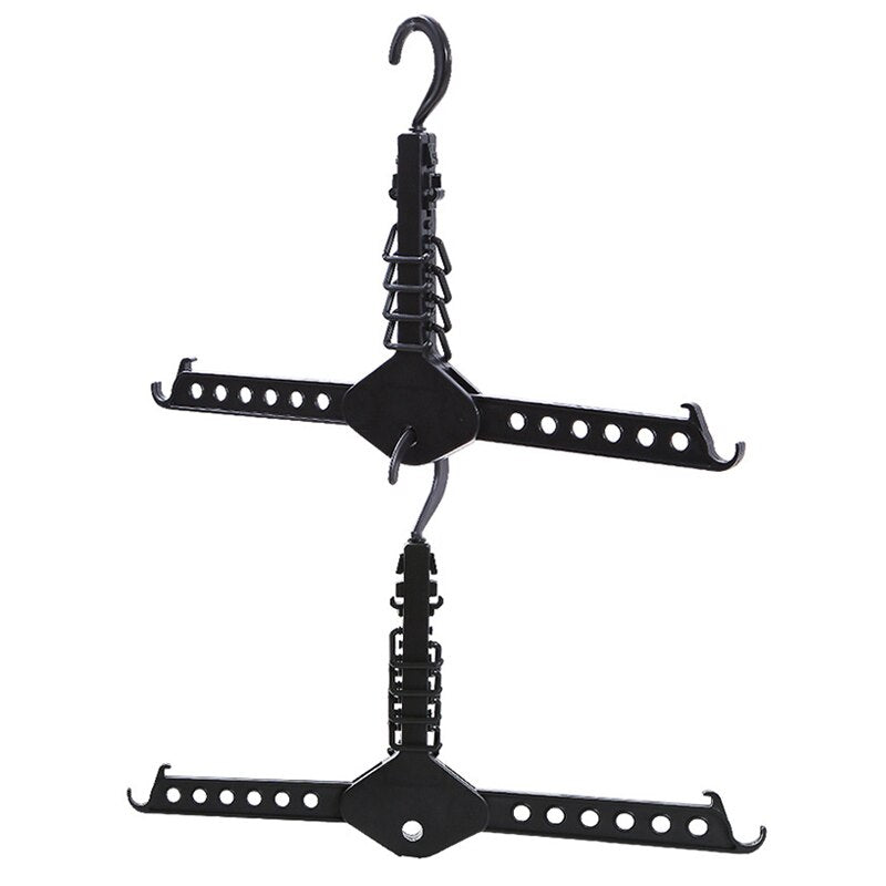 5-Slot Jeans Hanger Space-Saving Pants Rack by HitMyNeed