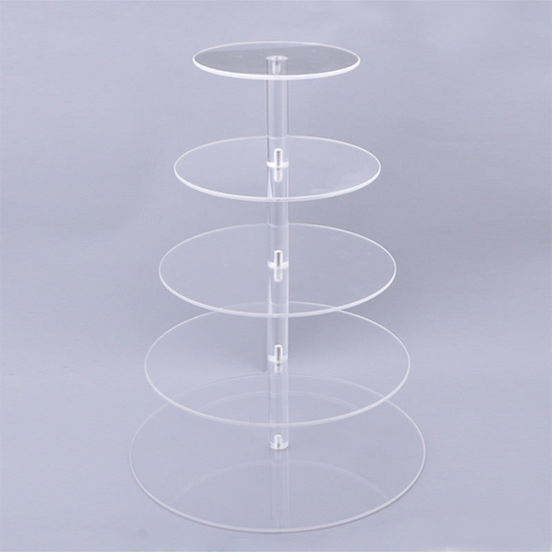 5-Tier Adjustable Cupcake and Dessert Display Stand by HitMyNeed