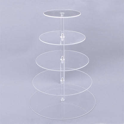 5-Tier Adjustable Cupcake and Dessert Display Stand by HitMyNeed
