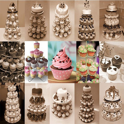 5-Tier Adjustable Cupcake and Dessert Display Stand by HitMyNeed