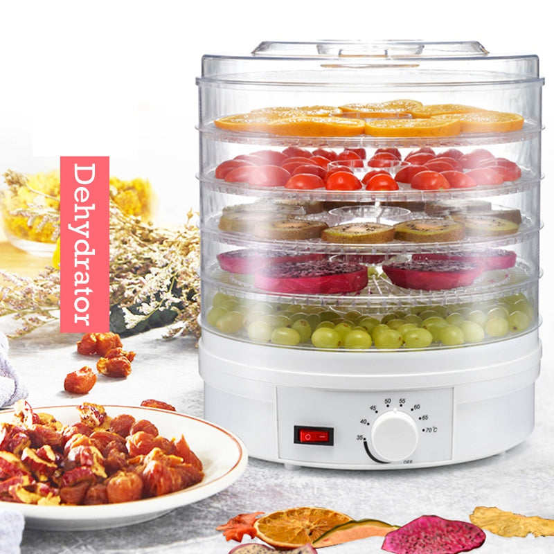 5-Tier Electric Food Dehydrator for Home Use by HitMyNeed