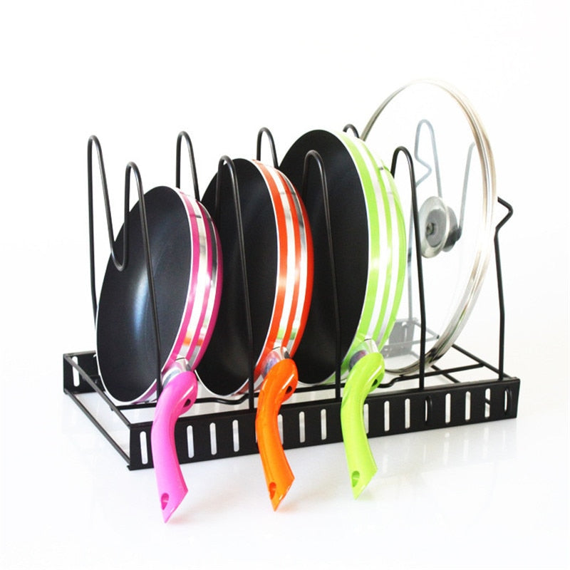 5-Tier Frying Pan and Pot Rack Organizer by HitMyNeed