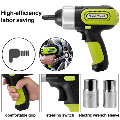 5 Ton 12V Electric Car Jack Kit with Impact Wrench by HitMyNeed