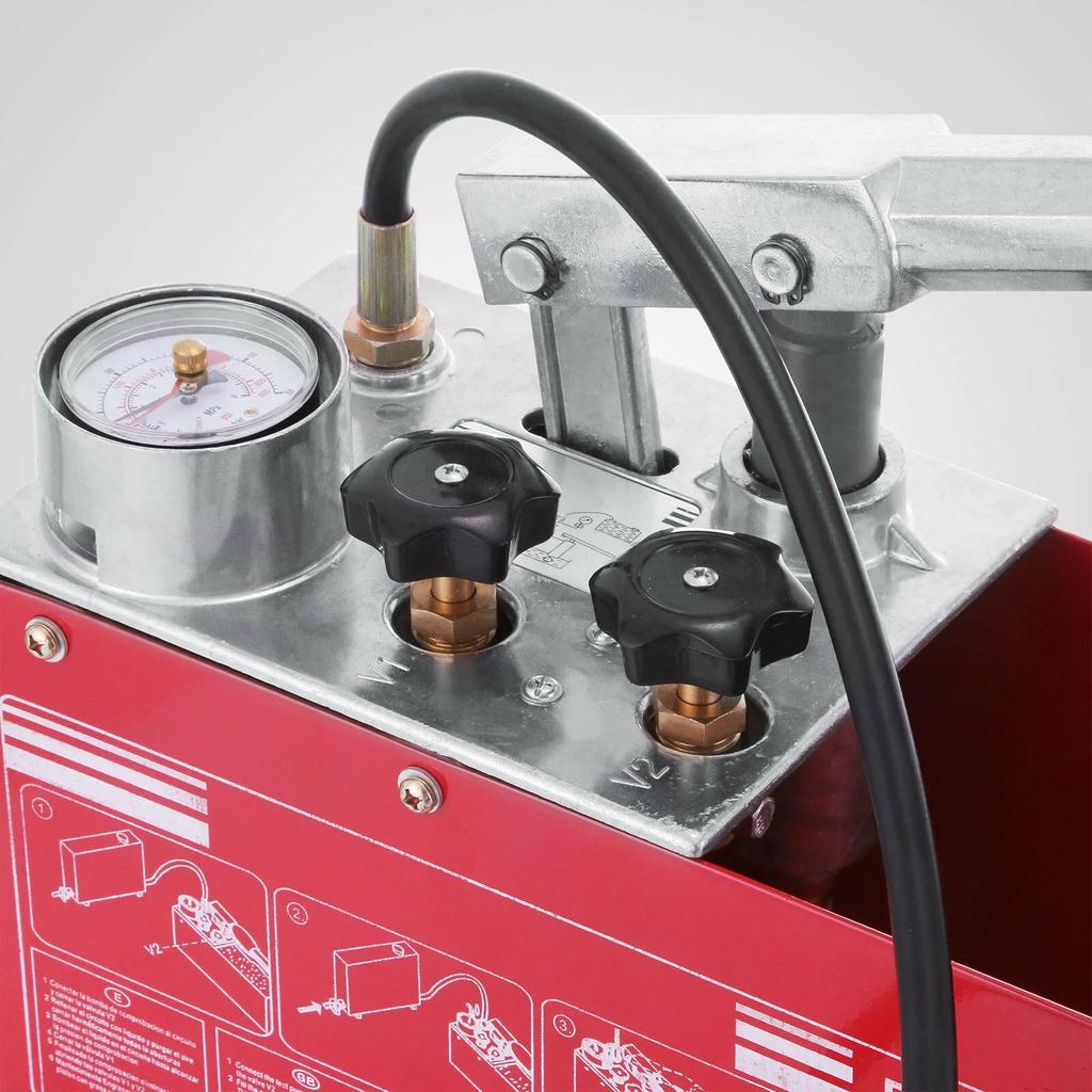 50 Bar Manual Pressure Test Pump for Pipelines by HitMyNeed