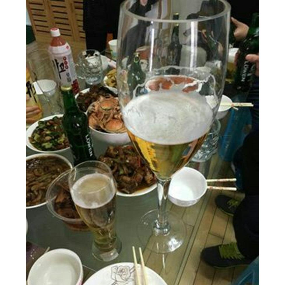 50 cm Large Novelty Champagne Glass Centerpiece by HitMyNeed