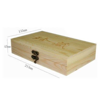 50-Slot Wooden Coin Display Case with Holders by HitMyNeed