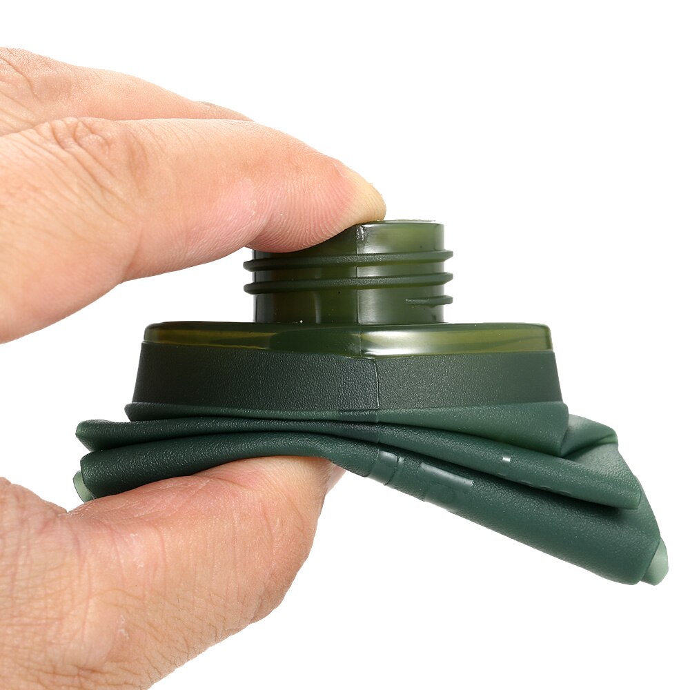 500ml TPU Folding Soft Flask Sports Water Bottle by HitMyNeed