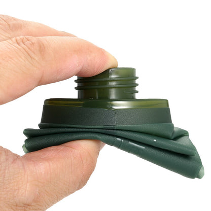 500ml TPU Folding Soft Flask Sports Water Bottle by HitMyNeed