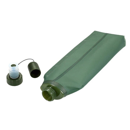 500ml TPU Folding Soft Flask Sports Water Bottle by HitMyNeed