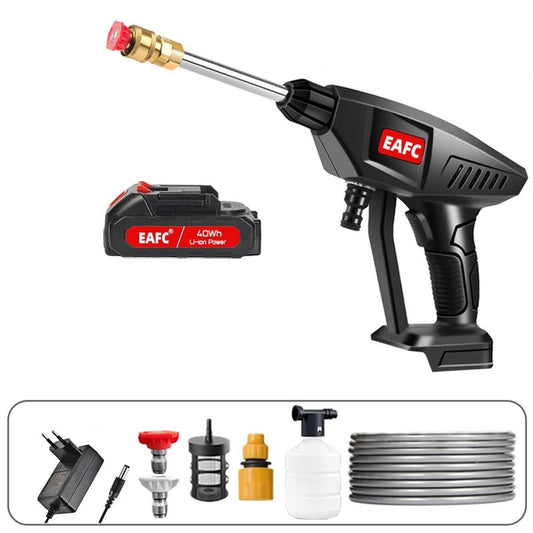 500W 21V Cordless High Pressure Car Wash Spray Gun by HitMyNeed