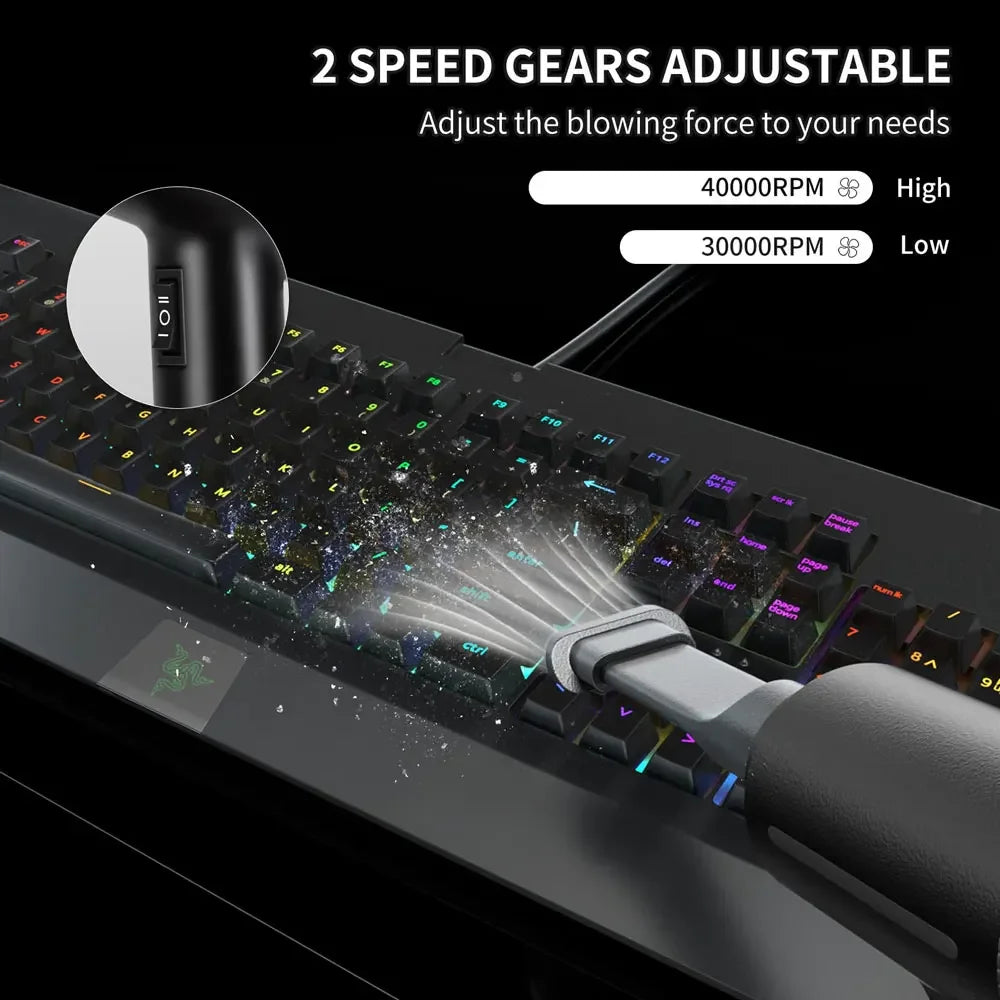 500W Electric Air Duster & Air Pump 2-in-1 Cleaner by HitMyNeed