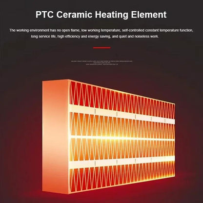 500W Plug-In Wall Heater with Remote Control by HitMyNeed