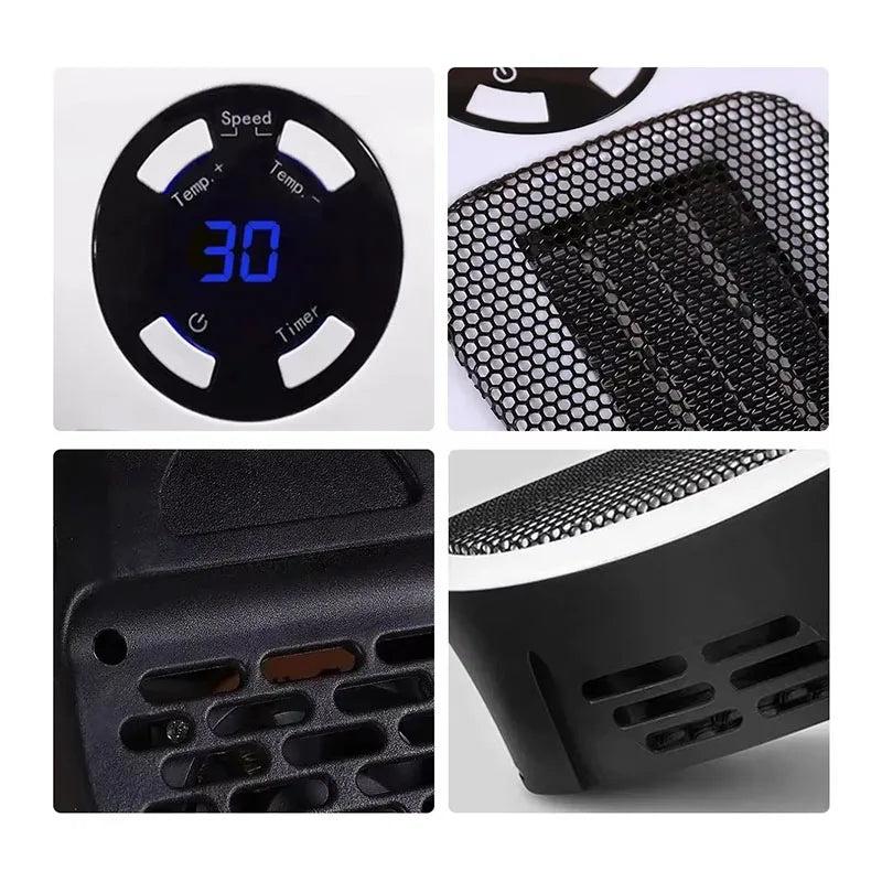 500W Plug-In Wall Heater with Remote Control by HitMyNeed