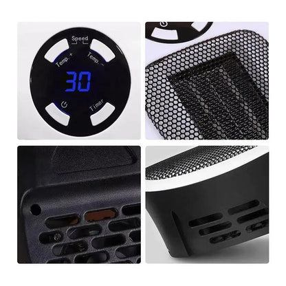500W Plug-In Wall Heater with Remote Control by HitMyNeed