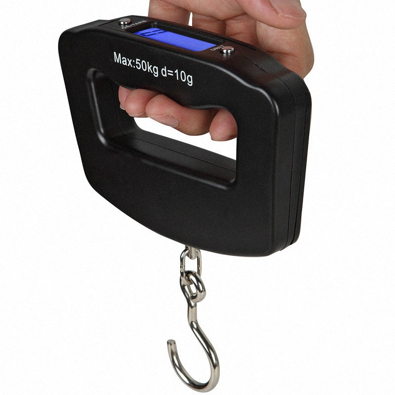 50kg Mini Portable Electronic Luggage & Parcel Scale by HitMyNeed
