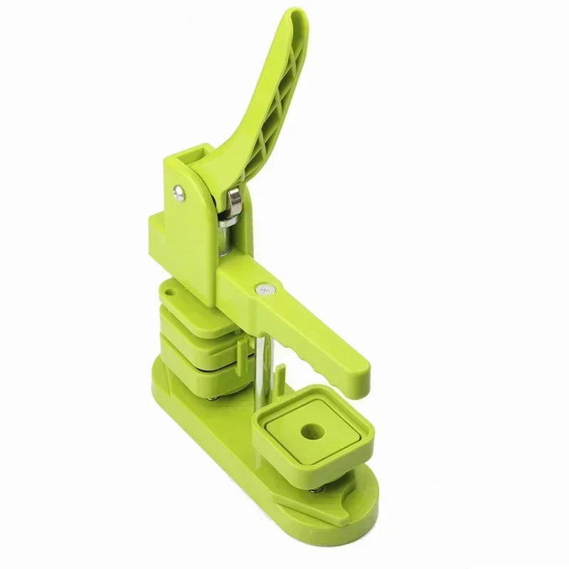 50mm Square Badge Button Maker Manual Press Machine by HitMyNeed