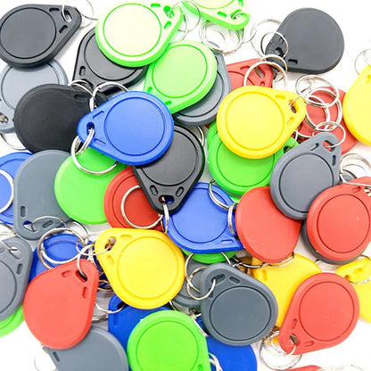 50pcs 13.56MHz Rewritable UID RFID Keyfob Set by HitMyNeed
