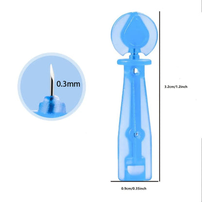 50pcs Disposable Stainless Steel Blackhead Remover Needles by HitMyNeed