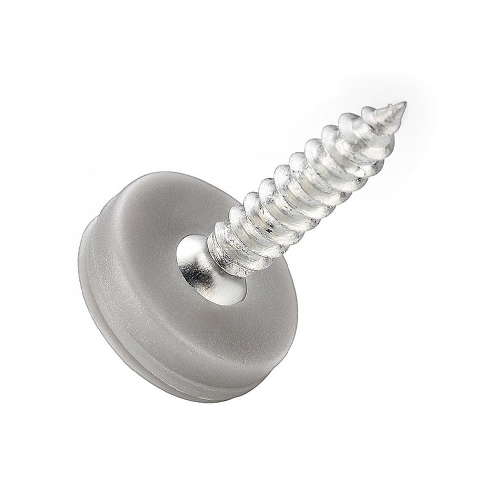 50pcs Hinged Plastic Screw Caps for Bolts and Nuts by HitMyNeed