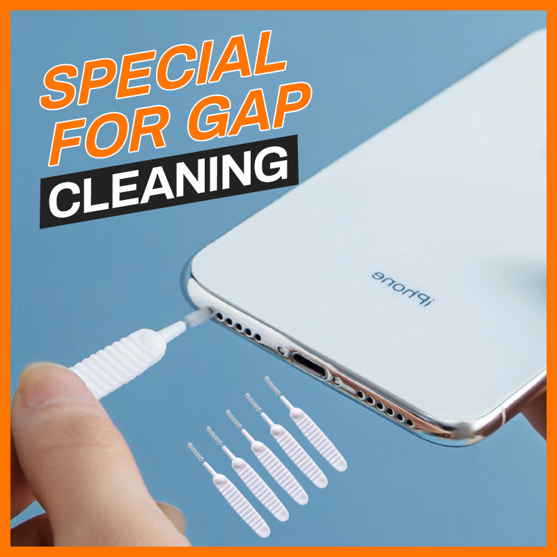 50pcs Nylon Detail Cleaning Brushes for Small Gaps by HitMyNeed