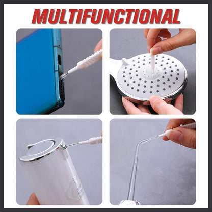 50pcs Nylon Detail Cleaning Brushes for Small Gaps by HitMyNeed