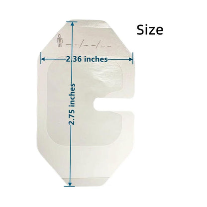 50pcs U-Shaped Transparent Waterproof Film Dressings by HitMyNeed
