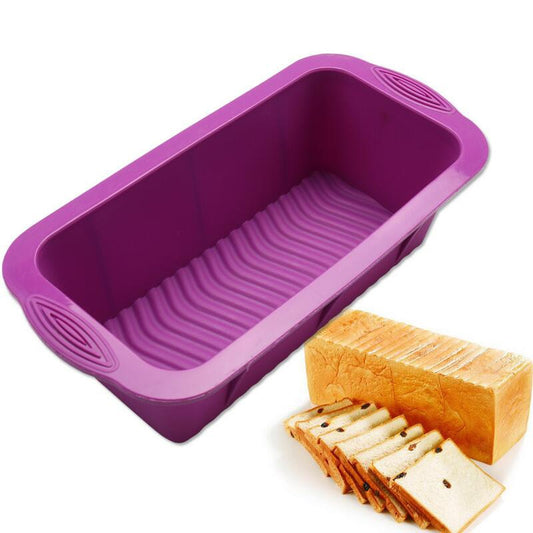 Non-Stick Silicone Bread Pan Baking Mold