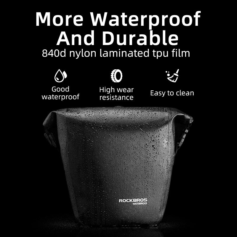 Waterproof Single-Side Bike Pannier Bag 10-18L