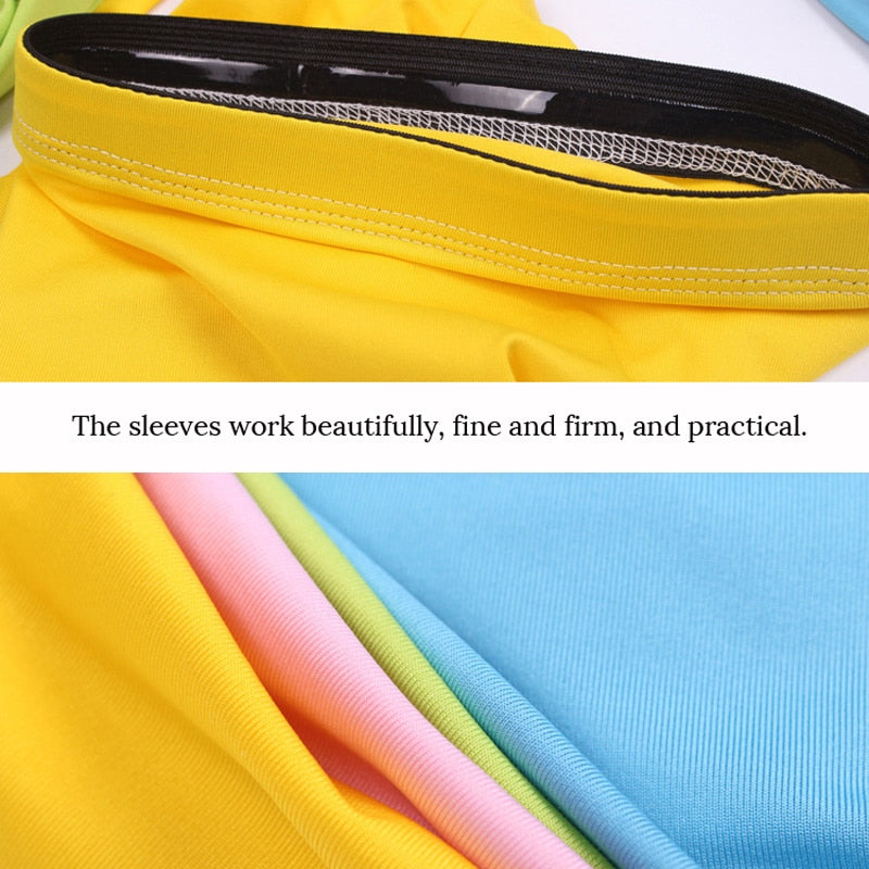 Cycling Arm Warmers UV Protection Breathable Sleeves